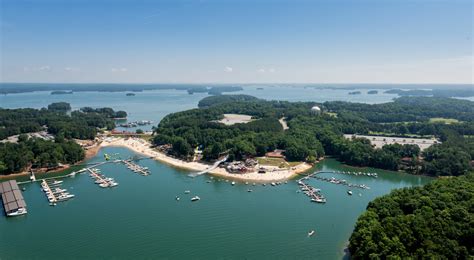 Lanier island - Getting To Margaritaville on Lake Lanier. Margaritaville at Lanier Islands Resort is located at 7650 Lanier Islands Pkwy, Buford, GA 30518. It is about 45 miles north east of downtown Atlanta. It is easily accessible from by following I-85 to I-985, then its only 5 miles from exit 8 on I-985. Usually it takes less than 1 hour.